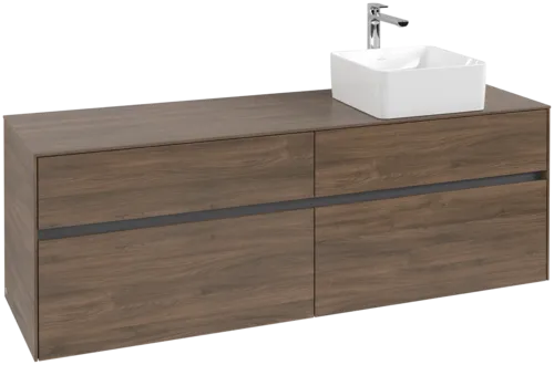 VILLEROY BOCH Toaletní skříňka Collaro, 4 výsuvy, 1600 x 548 x 500 mm, Arizona Oak / Arizona Oak #C05100VH