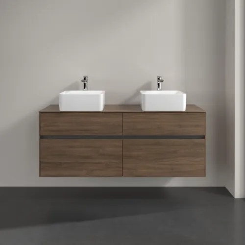 VILLEROY BOCH Toaletní skříňka Collaro, s osvětlením, 4 výsuvy, 1400 x 548 x 500 mm, Arizona Oak / Arizona Oak #C048B0VH, obrázek 3