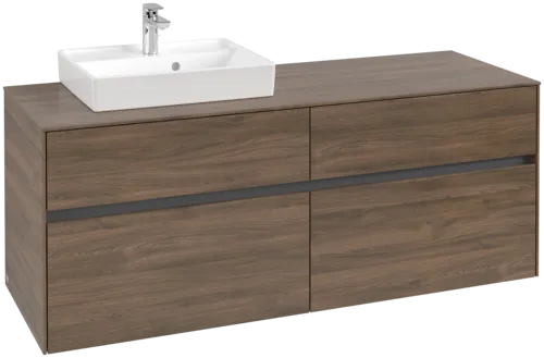 VILLEROY BOCH Toaletní skříňka Collaro, 4 výsuvy, 1400 x 548 x 500 mm, Arizona Oak / Arizona Oak #C07400VH