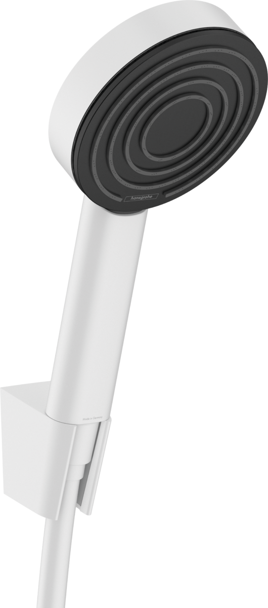 HANSGROHE Pulsify S Sada se sprchovým držákem 105 1jet se sprchovou hadicí 125 cm #24301700 - matná bílá