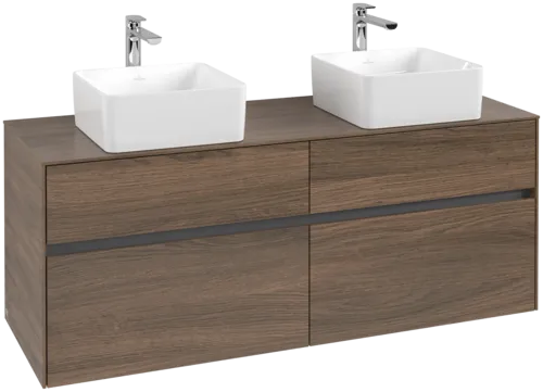 VILLEROY BOCH Toaletní skříňka Collaro, 4 výsuvy, 1400 x 548 x 500 mm, Arizona Oak / Arizona Oak #C04800VH