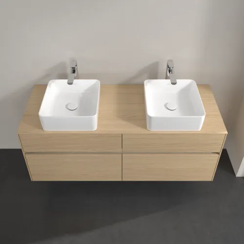 VILLEROY BOCH Toaletní skříňka Collaro, 4 výsuvy, 1400 x 548 x 500 mm, severský dub / severský dub #C04800VJ, obrázek 4