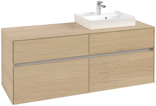 VILLEROY BOCH Toaletní skříňka Collaro, 4 výsuvy, 1400 x 548 x 500 mm, severský dub / severský dub #C07500VJ