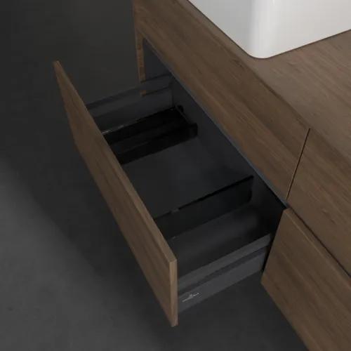 VILLEROY BOCH Toaletní skříňka Collaro, s osvětlením, 4 výsuvy, 1400 x 548 x 500 mm, Arizona Oak / Arizona Oak #C046B0VH, obrázek 7