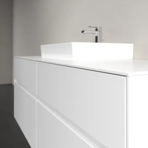 VILLEROY BOCH Toaletní skříňka Collaro, 4 výsuvy, 1400 x 548 x 500 mm, bílá matná / bílá matná #C07300MS, obrázek 5
