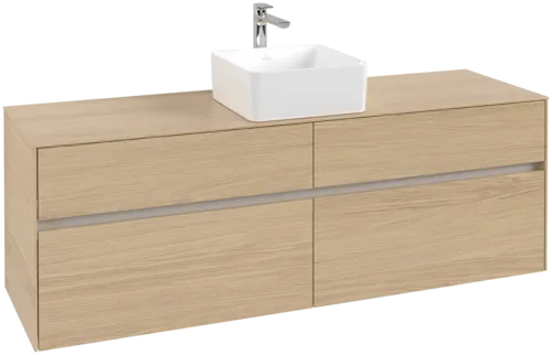 VILLEROY BOCH Toaletní skříňka Collaro, 4 výsuvy, 1600 x 548 x 500 mm, severský dub / severský dub #C04900VJ