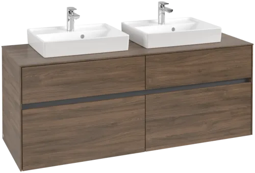 VILLEROY BOCH Toaletní skříňka Collaro, 4 výsuvy, 1400 x 548 x 500 mm, Arizona Oak / Arizona Oak #C07600VH
