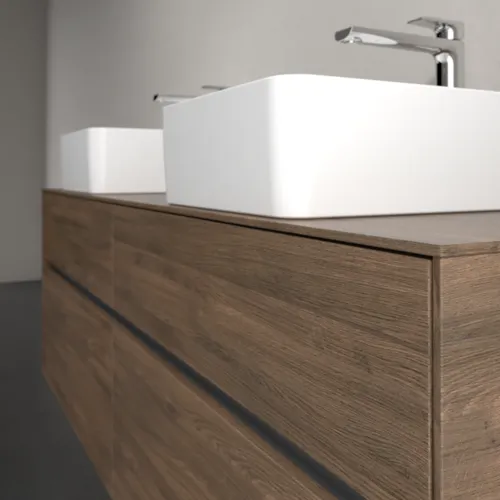 VILLEROY BOCH Toaletní skříňka Collaro, s osvětlením, 4 výsuvy, 1600 x 548 x 500 mm, Arizona Oak / Arizona Oak #C052B0VH, obrázek 6