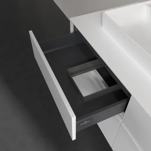 VILLEROY BOCH Collaro toaletní skříňka, s osvětlením, 4 výsuvy, 1200 x 548 x 500 mm, bílá matná / bílá matná #C071B0MS, obrázek 8