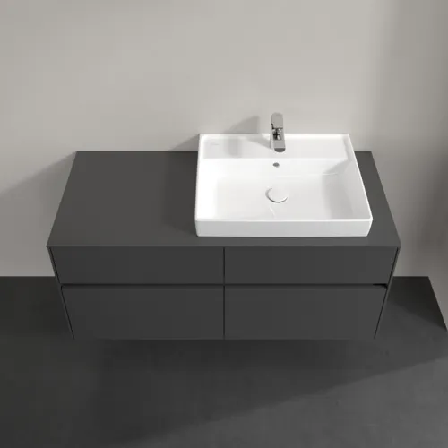 VILLEROY BOCH Collaro toaletní skříňka, s osvětlením, 4 výsuvy, 1200 x 548 x 500 mm, Grafit / Grafit #C083B0VR, obrázek 4