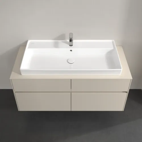 VILLEROY BOCH Toaletní skříňka Collaro, s osvětlením, 4 výsuvy, 1200 x 548 x 500 mm, Cashmere Grey / Cashmere Grey #C091B0VN, obrázek 4