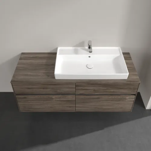 VILLEROY BOCH Umyvadlová skříňka Collaro, s osvětlením, 4 výsuvy, 1400 x 548 x 500 mm, dub kamenný #C090B0RK, obrázek 4
