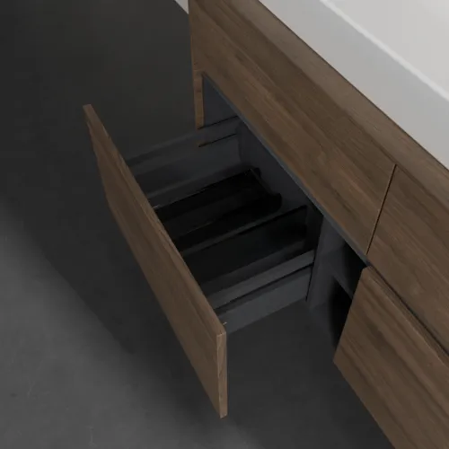 VILLEROY BOCH Toaletní skříňka Collaro, s osvětlením, 4 výsuvy, 1200 x 548 x 500 mm, Arizona Oak / Arizona Oak #C091B0VH, obrázek 7