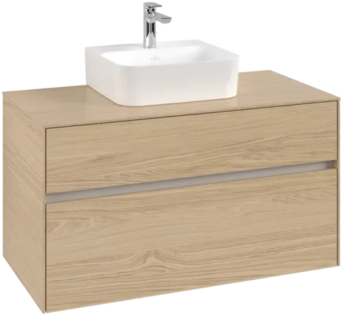 VILLEROY BOCH Toaletní skříňka Collaro, 2 výsuvy, 1000 x 548 x 500 mm, severský dub / severský dub #C09400VJ