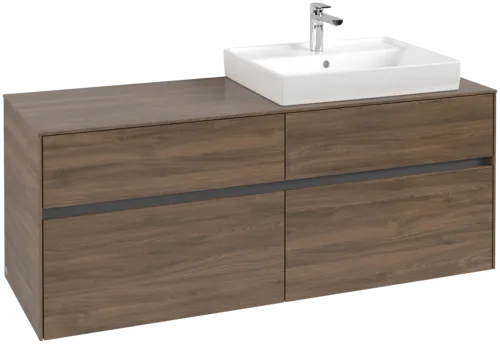 VILLEROY BOCH Toaletní skříňka Collaro, 4 výsuvy, 1400 x 548 x 500 mm, Arizona Oak / Arizona Oak #C08600VH