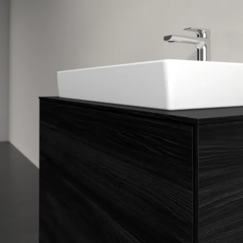 VILLEROY BOCH Toaletní skříňka Collaro, 2 výsuvy, 800 x 548 x 500 mm, černý dub / černý dub #C08000AB, obrázek 5