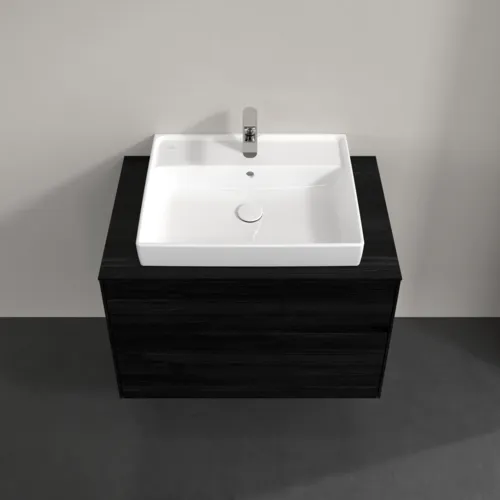 VILLEROY BOCH Toaletní skříňka Collaro, 2 výsuvy, 800 x 548 x 500 mm, černý dub / černý dub #C08000AB, obrázek 4