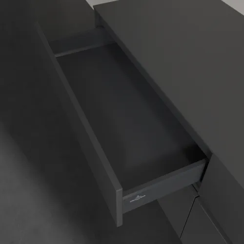VILLEROY BOCH Toaletní skříňka Collaro, s osvětlením, 4 výsuvy, 1600 x 548 x 500 mm, lesklá šedá / lesklá šedá #C079B0FP, obrázek 8
