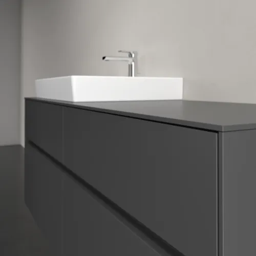 VILLEROY BOCH Toaletní skříňka Collaro, 4 výsuvy, 1400 x 548 x 500 mm, grafitová / grafitová #C08500VR, obrázek 5