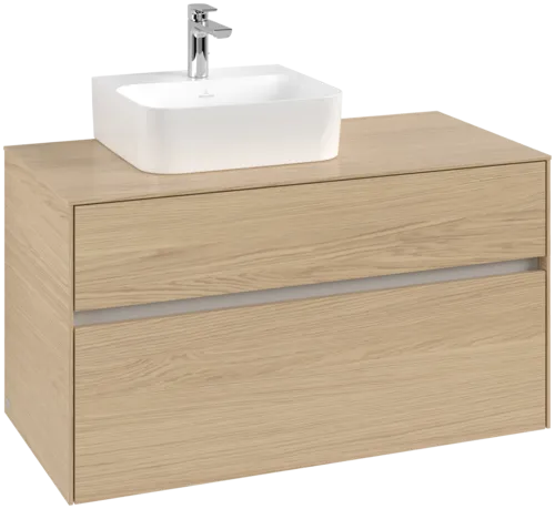 VILLEROY BOCH Toaletní skříňka Collaro, 2 výsuvy, 1000 x 548 x 500 mm, severský dub / severský dub #C09500VJ