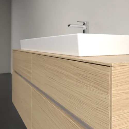 VILLEROY BOCH Toaletní skříňka Collaro, 4 výsuvy, 1400 x 548 x 500 mm, severský dub / severský dub #C09200VJ, obrázek 5