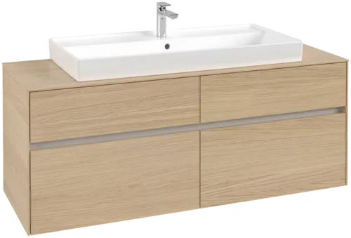 VILLEROY BOCH Toaletní skříňka Collaro, 4 výsuvy, 1400 x 548 x 500 mm, severský dub / severský dub #C09200VJ