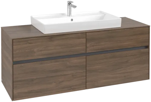 VILLEROY BOCH Toaletní skříňka Collaro, 4 výsuvy, 1400 x 548 x 500 mm, Arizona Oak / Arizona Oak #C08800VH