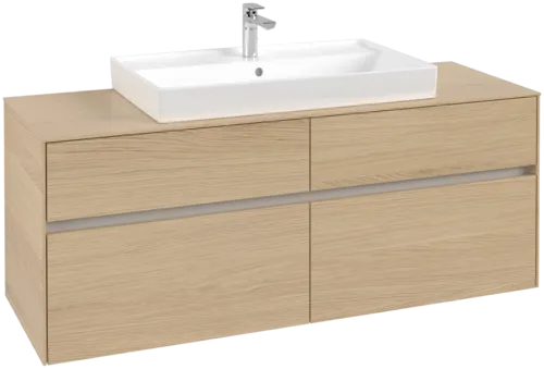 VILLEROY BOCH Toaletní skříňka Collaro, 4 výsuvy, 1400 x 548 x 500 mm, severský dub / severský dub #C08800VJ