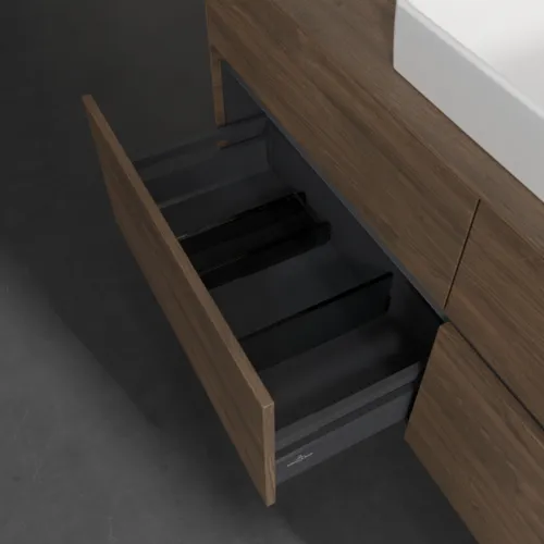 VILLEROY BOCH Toaletní skříňka Collaro, s osvětlením, 4 výsuvy, 1400 x 548 x 500 mm, Arizona Oak / Arizona Oak #C090B0VH, obrázek 7