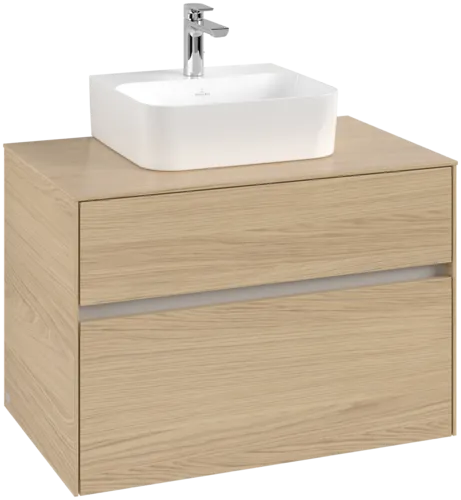 VILLEROY BOCH Toaletní skříňka Collaro, 2 výsuvy, 800 x 548 x 500 mm, severský dub / severský dub #C09300VJ
