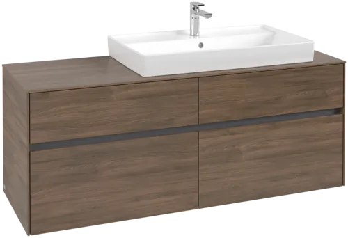 VILLEROY BOCH Toaletní skříňka Collaro, 4 výsuvy, 1400 x 548 x 500 mm, Arizona Oak / Arizona Oak #C09000VH