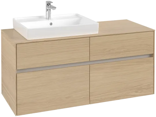 VILLEROY BOCH Toaletní skříňka Collaro, 4 výsuvy, 1200 x 548 x 500 mm, severský dub / severský dub #C08200VJ