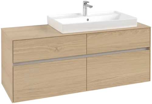 VILLEROY BOCH Toaletní skříňka Collaro, 4 výsuvy, 1400 x 548 x 500 mm, severský dub / severský dub #C09000VJ