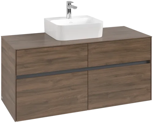 VILLEROY BOCH Toaletní skříňka Collaro, 4 výsuvy, 1200 x 548 x 500 mm, Arizona Oak / Arizona Oak #C09700VH