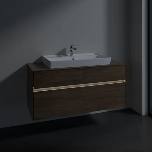 VILLEROY BOCH Toaletní skříňka Collaro, s osvětlením, 4 výsuvy, 1200 x 548 x 500 mm, Arizona Oak / Arizona Oak #C087B0VH, obrázek 5
