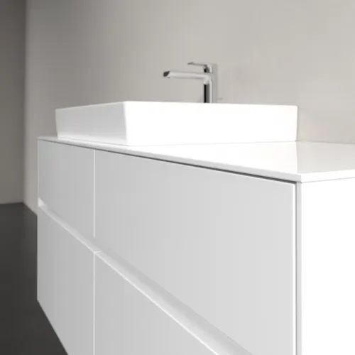 VILLEROY BOCH Collaro toaletní skříňka, s osvětlením, 4 výsuvy, 1200 x 548 x 500 mm, lesklá bílá / lesklá bílá #C082B0DH, obrázek 6