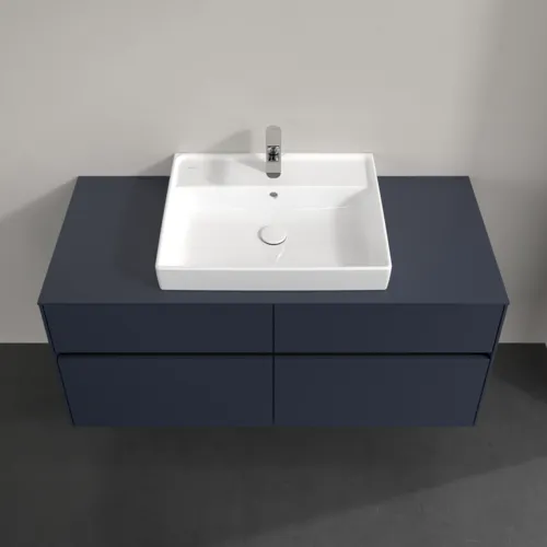 VILLEROY BOCH Collaro toaletní skříňka, 4 zásuvky, 1200 x 548 x 500 mm, Marine Blue / Marine Blue #C08100VQ, obrázek 4
