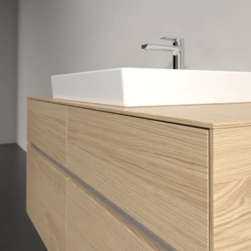 VILLEROY BOCH Toaletní skříňka Collaro, 4 výsuvy, 1200 x 548 x 500 mm, severský dub / severský dub #C08100VJ, obrázek 5