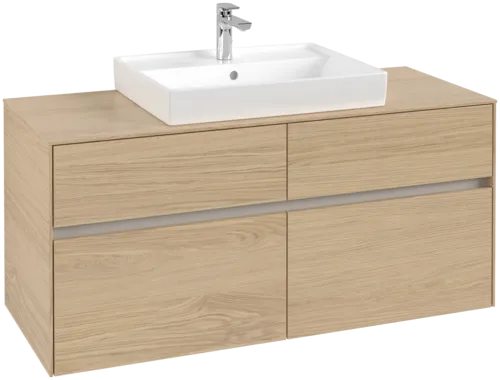 VILLEROY BOCH Toaletní skříňka Collaro, 4 výsuvy, 1200 x 548 x 500 mm, severský dub / severský dub #C08100VJ