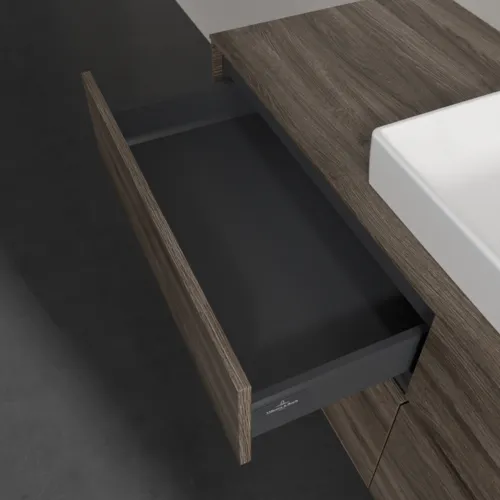VILLEROY BOCH Toaletní skříňka Collaro, 4 výsuvy, 1400 x 548 x 500 mm, dub kamenný #C09000RK, obrázek 7