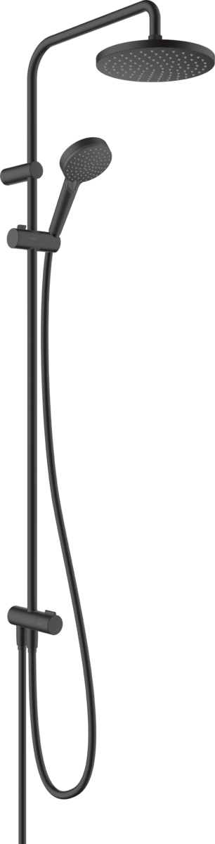 HANSGROHE Vernis Blend Showerpipe 200 1jet EcoSmart Reno matná černá 26099670
