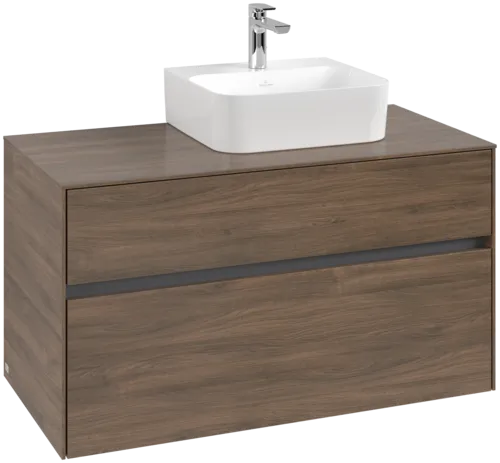 VILLEROY BOCH Toaletní skříňka Collaro, 2 výsuvy, 1000 x 548 x 500 mm, Arizona Oak / Arizona Oak #C09600VH