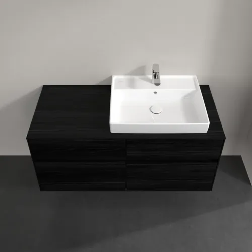 VILLEROY BOCH Toaletní skříňka Collaro, 4 výsuvy, 1200 x 548 x 500 mm, černý dub / černý dub #C08300AB, obrázek 4