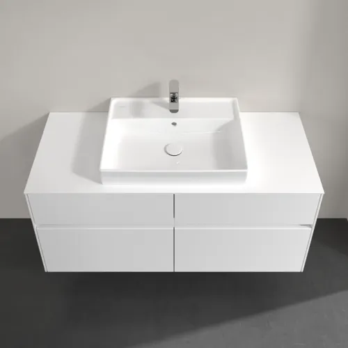 VILLEROY BOCH Collaro toaletní skříňka, s osvětlením, 4 výsuvy, 1200 x 548 x 500 mm, lesklá bílá / lesklá bílá #C081B0DH, obrázek 4