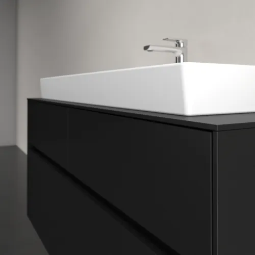 VILLEROY BOCH Toaletní skříňka Collaro, 4 výsuvy, 1200 x 548 x 500 mm, Volcano Black / Volcano Black #C09100VL, obrázek 5