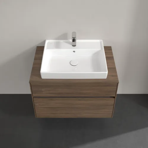 VILLEROY BOCH Toaletní skříňka Collaro, 2 výsuvy, 800 x 548 x 500 mm, Arizona Oak / Arizona Oak #C08000VH, obrázek 4
