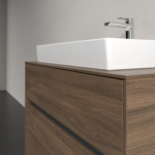 VILLEROY BOCH Toaletní skříňka Collaro, 2 výsuvy, 800 x 548 x 500 mm, Arizona Oak / Arizona Oak #C08000VH, obrázek 5