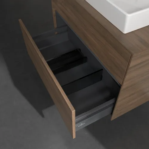VILLEROY BOCH Toaletní skříňka Collaro, 2 výsuvy, 800 x 548 x 500 mm, Arizona Oak / Arizona Oak #C08000VH, obrázek 6