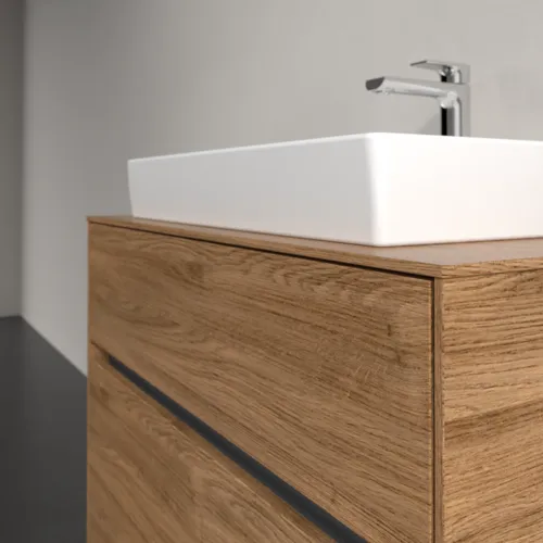 VILLEROY BOCH Umyvadlová skříňka Collaro, s osvětlením, 2 výsuvy, 800 x 548 x 500 mm, dub Kansas #C080B0RH, obrázek 6