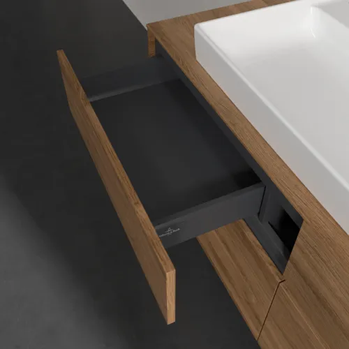 VILLEROY BOCH Toaletní skříňka Collaro, s osvětlením, 4 výsuvy, 1400 x 548 x 500 mm, dub Kansas #C092B0RH, obrázek 8